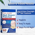 thumbnail image 3 of Nail Repair Patches, Nail Fungus Treatments, Split Nail Repair, Waterproof And Breathable Foot Care Nail Repair Extra Strong Toenail Patches Tw, 3 of 5