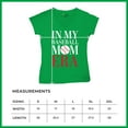 thumbnail image 7 of In My Baseball Mom Era Women's V-Neck T-shirt Funny Mom of Boys Best Team Supporter Mother Active Sports Child Mommy Tee, 7 of 7