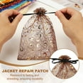 thumbnail image 5 of Organza Bags, 50Pcs 3.9x5.9 Inch Candy Bags with Drawstring Jewelry Gift Bags for Party Favor, Orange, 5 of 7