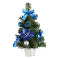 thumbnail image 2 of Mini árbol de Navidad de Decoración perfecl azul Adornos navideños, 2 of 8