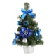 thumbnail image 2 of Mini árbol de Navidad de Decoración perfecl azul Adornos navideños, 2 of 8