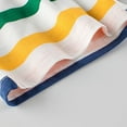 thumbnail image 4 of Boy Shorts Summer Toddler Boys Colorful Stripe Prints Shorts Casual Thin Breathable Shorts Kids Sweatpants White 1 Years-2 Years, 4 of 6