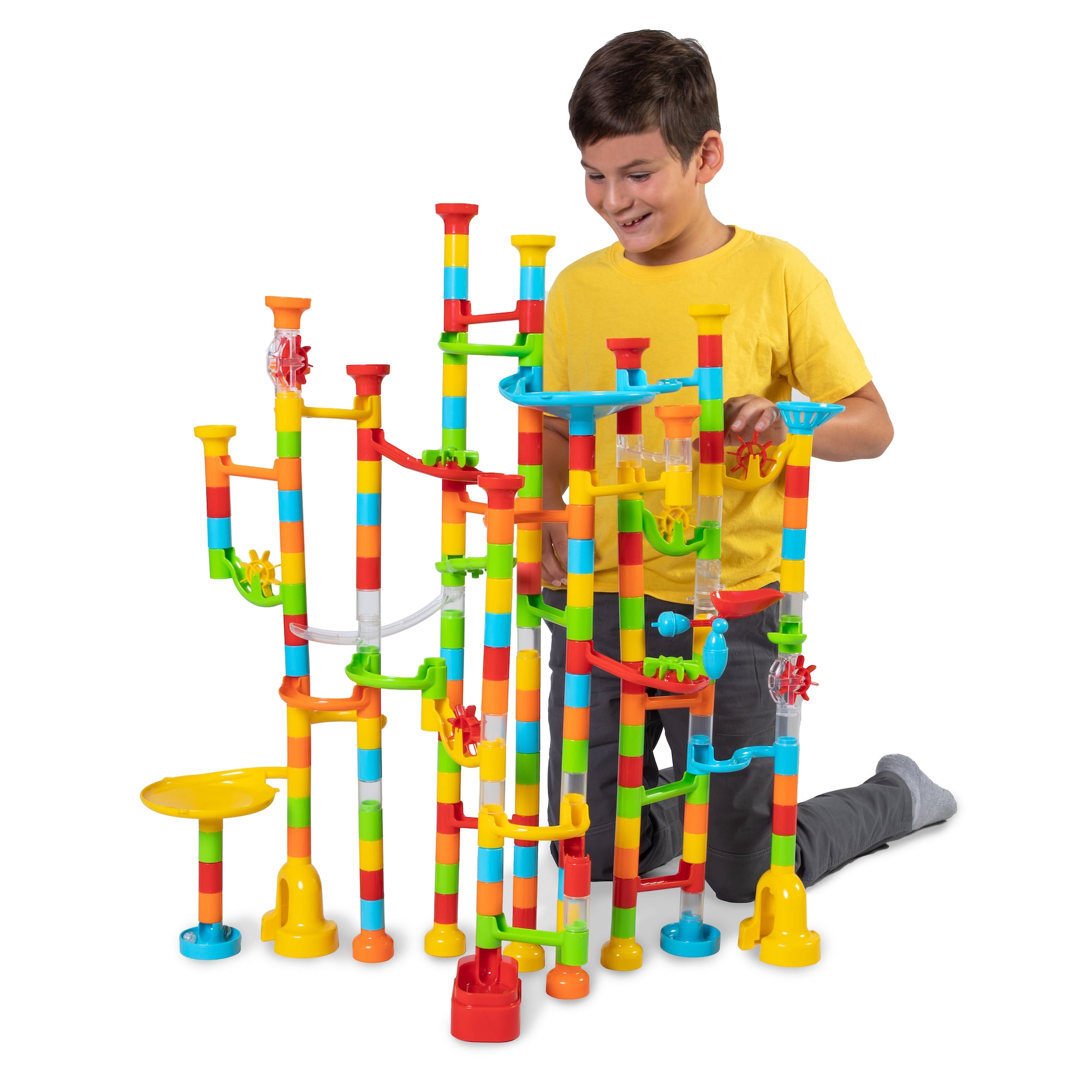 Marble Run Toy 130pcs Marbulous Starter Construction Child Building Blocks Toys for sale online 