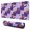 Halloween Pumpkin Candle Purple Pattern, variant on Halloween Pumpkin Ghost Orange Pattern Extended Large Mouse Pad, Gaming Desk Pad with Non Slip Base & Stitched Edges, Smooth Polyester Gifts for Office Work Gaming,31.5"x15.7"