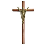 CB Catholic M421-G10 Gold Plated Risen Christ Cross - 10 in.Pack of 3