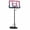 Pink, variant on 44-Inch Portable Basketball Hoop, SHINPT 4.8-10 ft Adjustable Height Basketball Hoop with PC Backboard, Wheels and Fillable Base, Suitable for Kids, Teens and Adults, Indoor/Outdoor Play, Black