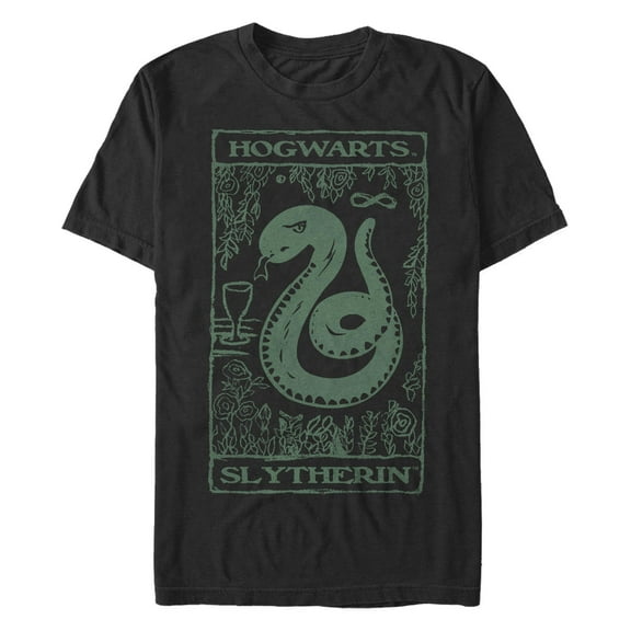 Men's Harry Potter Slytherin Snake Graphic T-Shirt
