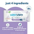 thumbnail image 4 of Sensitive+ Soothing Wipes, 3-In-1 Cleans, Cares, Soothes, 99% Water with Botanical Extract, Unscented & Hypoallergenic Baby Wipes, 360 Count (6 Packs), 4 of 4