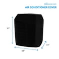 thumbnail image 6 of Patio Waterproof Conditioner Cover - Outdoor Patio Air Conditioner Washable - Heavy Duty Furniture 34 Inch Square cover, 6 of 6
