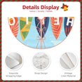thumbnail image 3 of Lukts Hello Summer3 Print Color Life Christmas Tree Skirt, Winter Holiday Tree Mat Decoration ,Can be Used as A Shawl-30", 3 of 6