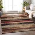 thumbnail image 4 of Dalyn Rugs Premium Machine Washable Mayfield AMF942 Mocha 8' x 10' Rug, 4 of 7