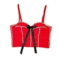 thumbnail image 1 of Faja moldeadora de cintura con lazo para mujer, faja moldeadora de diamantes, corsé de espiga con tachuelas de noche, faja moldeadora de cintura para mujer, 1 of 5