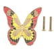 thumbnail image 1 of Tirador de cajón, pomos de armario de cocina, tirador de armario (forma de mariposa), dorado y rosa VoborMX herramienta, 1 of 8