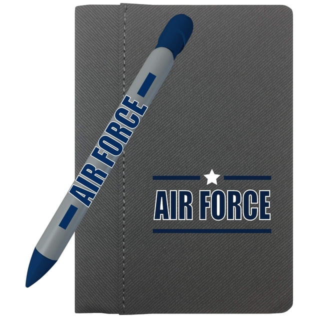 Set de Cuaderno Fuerza Aérea 10x15 cm y Bolígrafo con Mensajes