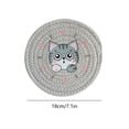 thumbnail image 2 of Yuedong American Hand-woven Table Decoration Pad Place Mat High Temperature Resistance Cotton Kitchen Restaurant Bar Supplies, 2 of 13