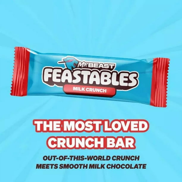 MrBeast Chocolates Variety Pack for Office Breakroom - 28ct