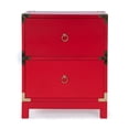 thumbnail image 3 of Butler Specialty Butler Loft 2 Drawer Accent Chest In Red, 3 of 5