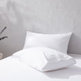 thumbnail image 2 of Texture & Looms Cotton Sateen Hotel Collection 400 TC Sheet Set, 17" Deep Pocket, Full Size 4PC Set, Luxury Bedding for Adults, 2 of 4