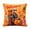D001- Style A, variant on Halloween Decor, Grim Reaper Skeleton Halloween Pillow Cover, 18X18 Inch Decorative Throw Pillow, Vibrant Summer Tropical Hawaiian Decor, Funny Jack O Lantern Skeleton Pillow,