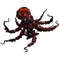 BrixVibe Mechanical Octopus Model Building Blocks Set with Light Compatible with Lego Fish for Adults Home Decor 882pcs