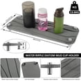 thumbnail image 2 of Sink Caddy Fast Drying Diatomaceous Pedestal Soap Dish Tray Sponge Countertop Organizer, 2 of 9