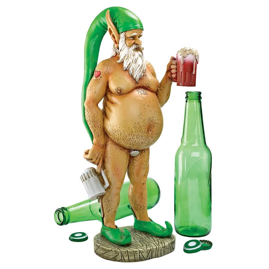 Oktoberfest Otto Fully Krausened Elf Gnome by Design Toscano