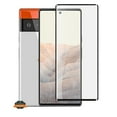 thumbnail image 3 of For Google Pixel 6 Pro Premium Tempered Glass Screen Protector Designed to allow full functionality 3D Curved Edge Glass Full coverage [Clear Black], 3 of 9