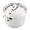 thumbnail image 4 of Batería de cocina Anolon Nouvelle de acero inoxidable, 10 piezas, 4 of 9
