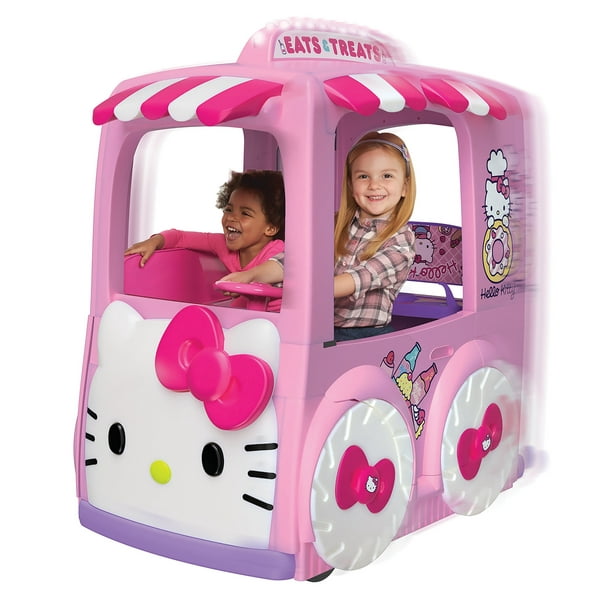 Hello Kitty12 Volt “Eats and Treats” Sweet Food Truck PlayCenter Ride