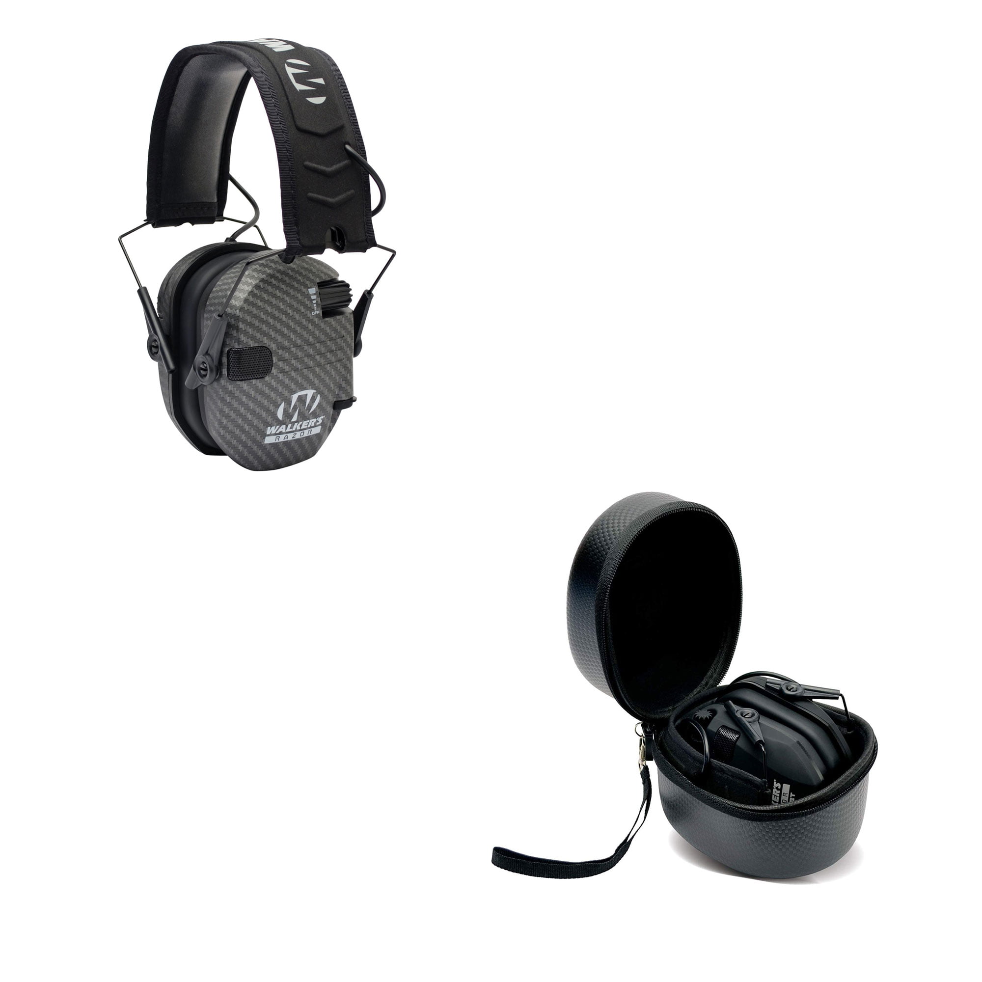Walker’s Razor Slim GWP Electronic Hearing Protection & Sound Amp Ear Muffs 