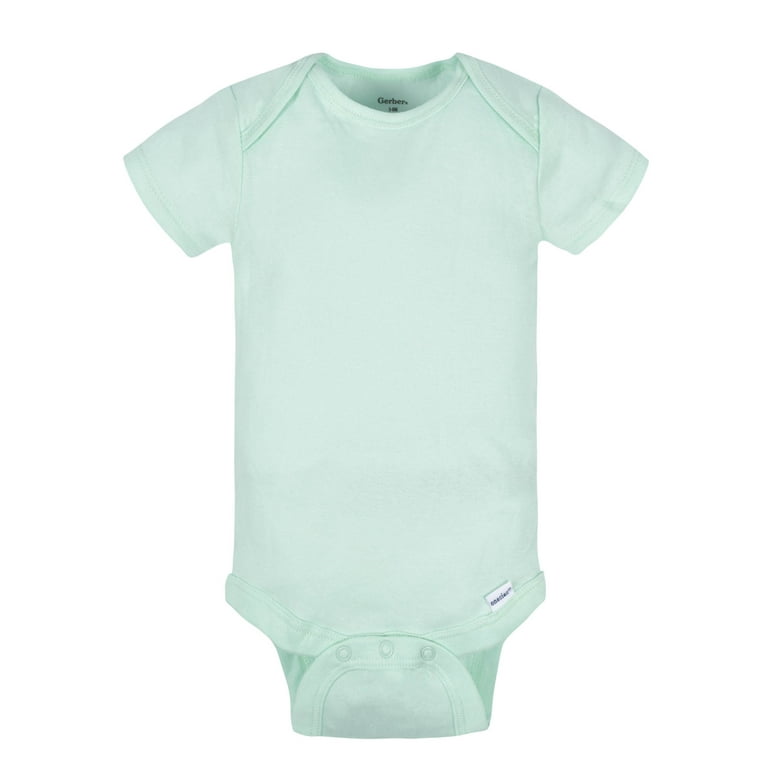 Gerber Baby Boy or Girl Gender Neutral Short Sleeves Onesies