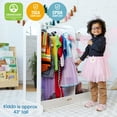 thumbnail image 6 of ECR4Kids Dress-Up Center with Mirror, White Wash, 6 of 9
