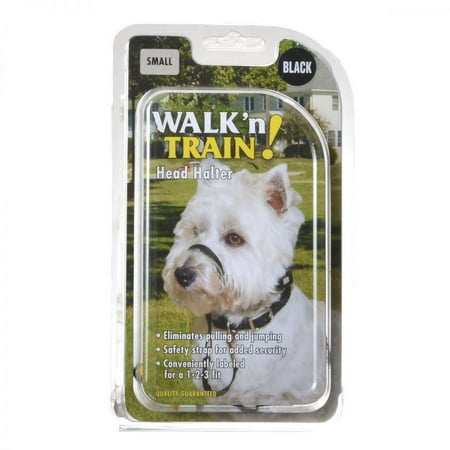 UPC: 0076484051111 | Small Coastal Pet Walk n Train Head Halter Black
