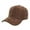 Coffee, variant on Summer Unisex Solid Color Baseball Cap with Corduroy Brim Lightweight Comfortable Fit for Men and Women