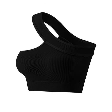 Ukumplol Sports Bras for Women High Support Underwear Large Breasts Show Small Bra Strapless Wear Outside Tank Tops Push Up Bras for Women Bralettes for Women Sleep Bras for Women Black XXL