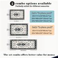 thumbnail image 3 of Farmhouse Kitchen Rugs Set 3 Piece, Boho Kitchen Mats for Floor, Non-Slip Kitchen Rug Waterproof Mats for Kitchen, Runner Rugs for Hallway Laundry Holiday Sink Decor, 3 of 12