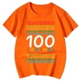 thumbnail image 4 of Girls Summer Cartoon Print Short Sleeve T Shirt Casual Round Neck Top For Toddler Kids And Teens School Season, 4 of 4