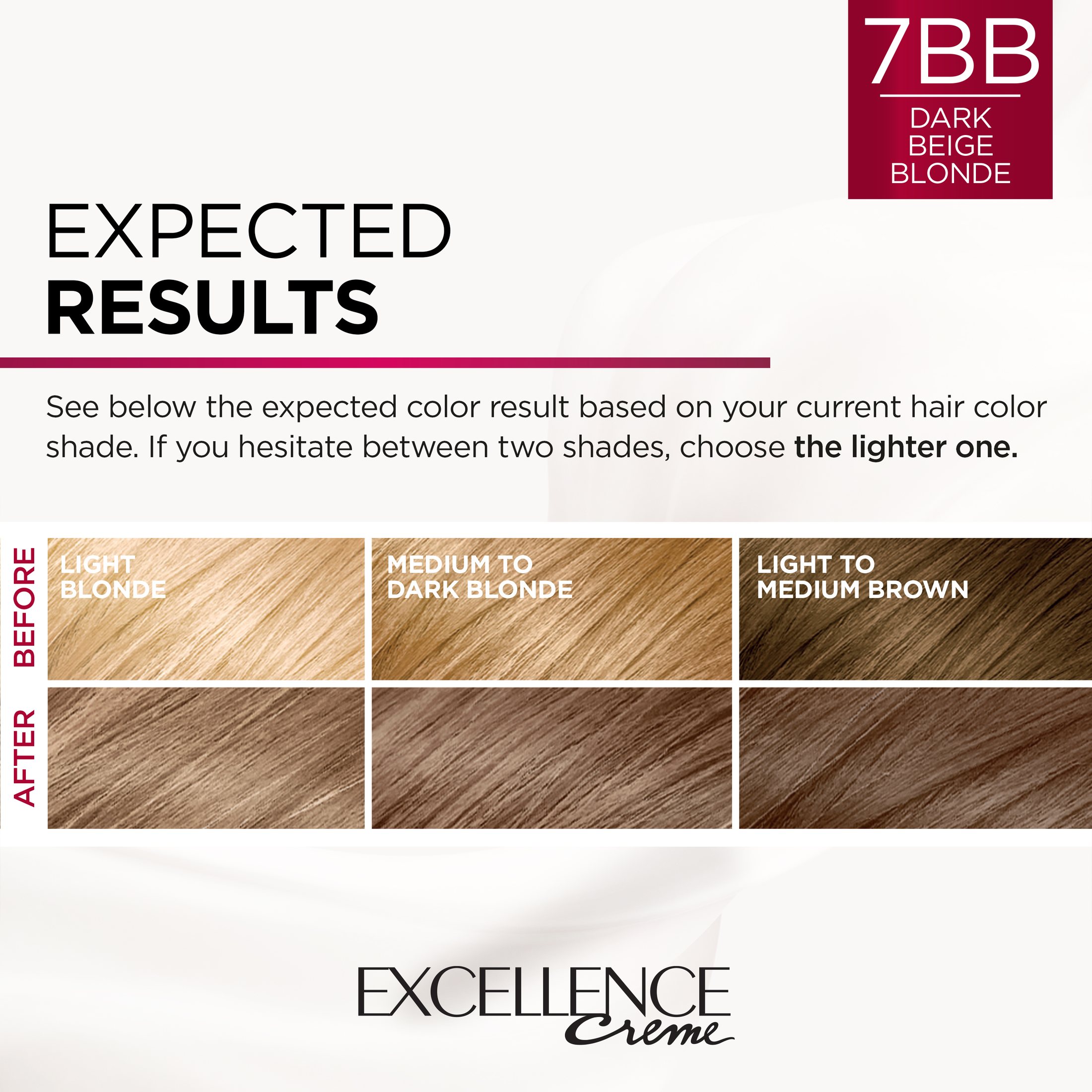 L'Oreal Paris Excellence Creme Permanent Hair Color, 7BB Dark Beige Blonde - image 5 of 8
