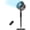 Grey, variant on Achazel Pedestal Fan with Remote, 120° Air Circulator Fan DC Motor 85ft Airflow Adjustable Height 12 Speeds 5 Modes & 12H Timer for Bedroom&Home