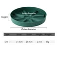 thumbnail image 4 of Plant Mat For Indoor Plants,Flower Pot Saucers,Planter Plate,Plant Drainage Tray,Plant Dishes To Catch Water,Plant Saucers For Indoors,Floor Protectors For Potted Plants,Plant Saucer Tray,1PC,5.5", 4 of 9