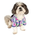 thumbnail image 5 of Justice Pet Packable Waterproof Tiedye Dog Raincoat, XS, 5 of 8