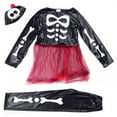 thumbnail image 4 of Boo! Inc. Spooky Skeleton Halloween Costume for Girls | Day of The Dead Dress Up, 4 of 6