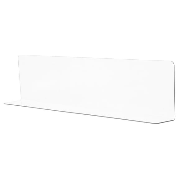 Raindrops Transparent PVC Splash Guard for Bathtub, Water Splash Prevention, 1-Pack Bath Accessory