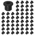 thumbnail image 1 of Uxcell 55-Pack 5/16 Pulgadas Agujero Perforado, 0.2 Pulgadas ID Grommets de Caucho de Silicona para Cableado, Tapones de Agujero, Escritorio, Tubería de Agua, Hidropónico, Riego [Negro], 1 of 1