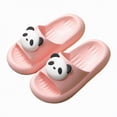 thumbnail image 2 of HCNTES Kids Cloud Slides Sandals Indoor House Slippers Shower Shoes for Boys Girls Comfort Footbed Slipper Open Toe Outdoor Sandal(Pink,7), 2 of 5