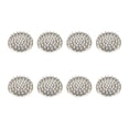 thumbnail image 1 of 8pcs Transparent Home Anti Slip Carpet Protector Spiked Caster Cup Furniture, 1 of 10