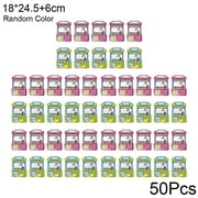 SharkTRUE Stitch Party Bags, Cute Goodie Bags, Snack Ziplock Bags, Snack aging Bags Birthday Party (S Handles For Wedding 10P With