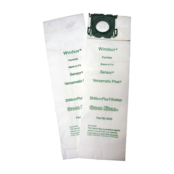 Jansan Windsor Sensor Microlined Paper Vacuum Bags 10 Pack 