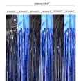 thumbnail image 4 of Halloween rain screen home bedroom living room dormitory party background1mx3mOrange black, 4 of 5