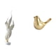 thumbnail image 5 of Escultura de plumas, figura decorativa, estatua de pájaro, adorno de resina, forma de animal adorable, textura suave, adecuada para decoración del, 5 of 8